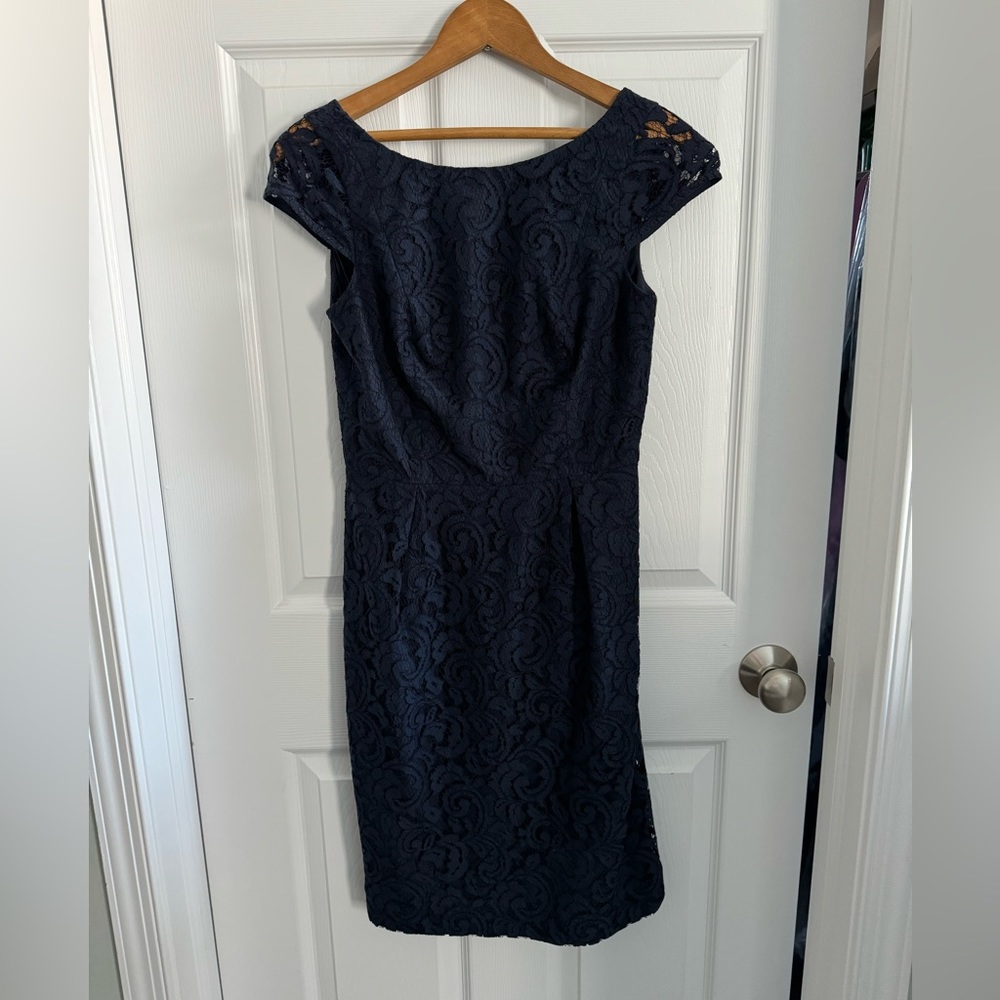 J. Crew Elsa Dress Leavers Lace